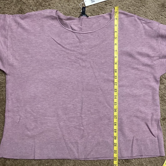 NWT Eileen Fisher Cropped Texture Ballet-Neck - Picture 8 of 8